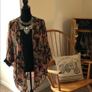 Silky Kimono style jacket